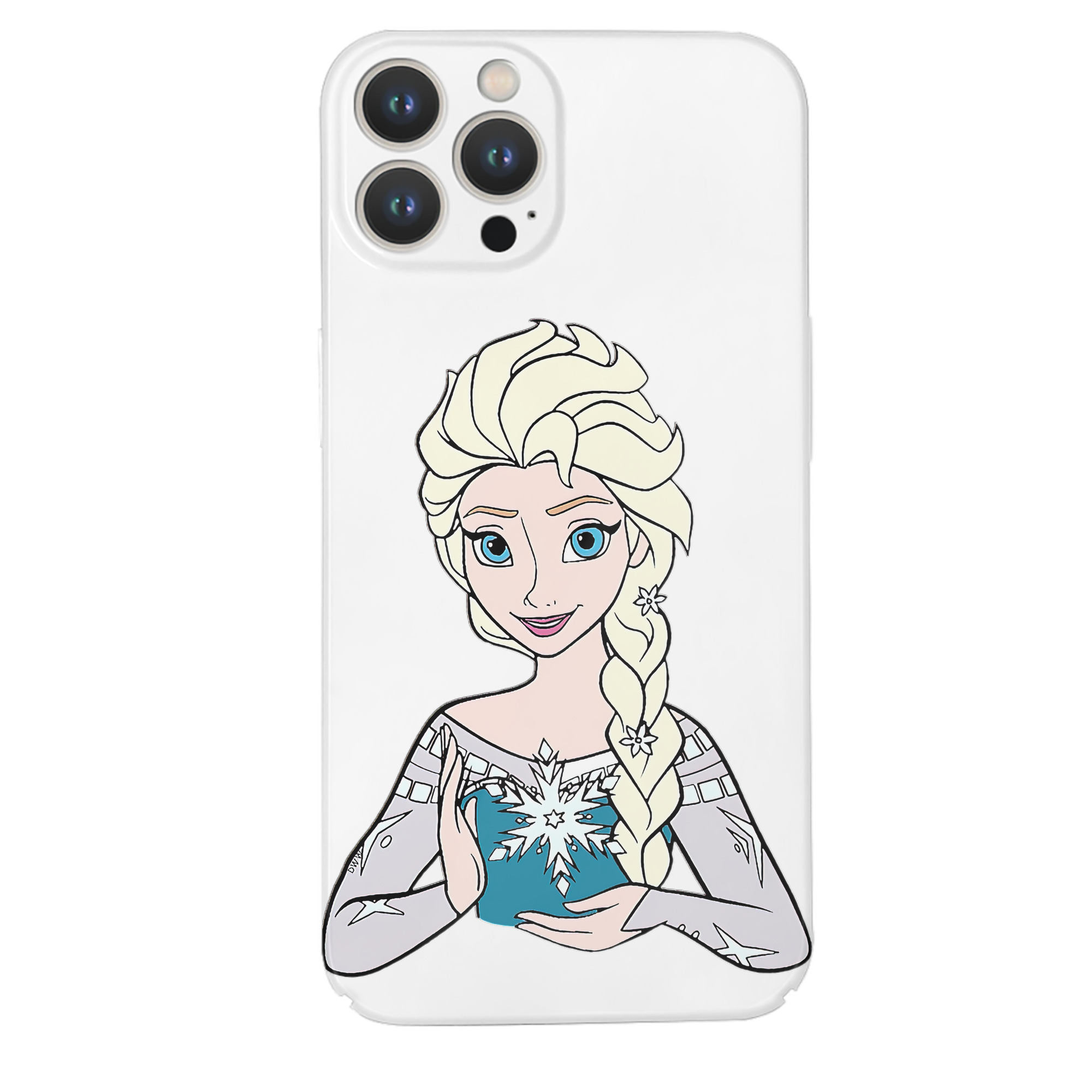 （画像用） アナと雪の女王 アンナ エルサ Frozen Anna Elsa 【iPhone 14シリーズ対応】ハードケース
